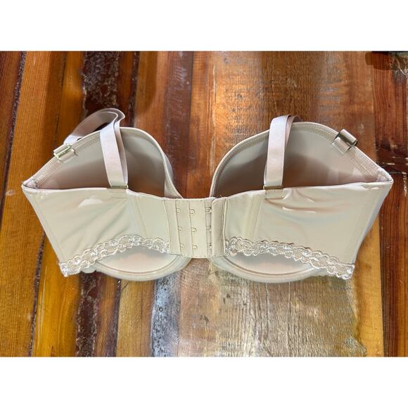 Natori Women's Pure Luxe Strapless Contour Bra - Nude - Size 36DD Supportive - Picture 2 of 7